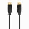AISENS Cable DISPLAYPORT V1.2 CCS 4K@60Hz, DP/M-DP/M, Negro, 5.0m