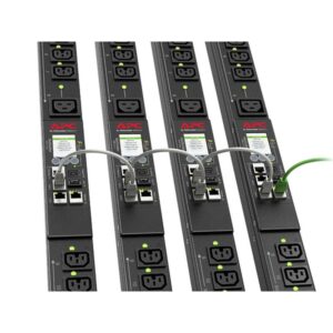 APC APDU9959EU3 unidad de distribución de energía (PDU) 24 salidas AC 0U Negro