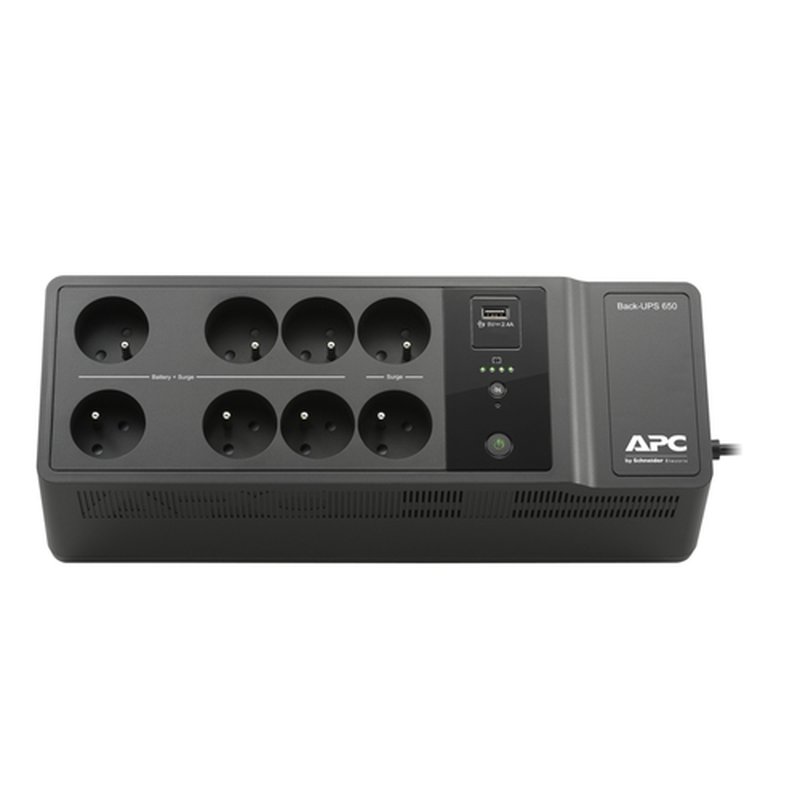 APC BE650G2-CP sistema de alimentación ininterrumpida (UPS) En espera (Fuera de línea) o Standby (Offline) 0,65 kVA 400 W - Imagen 3