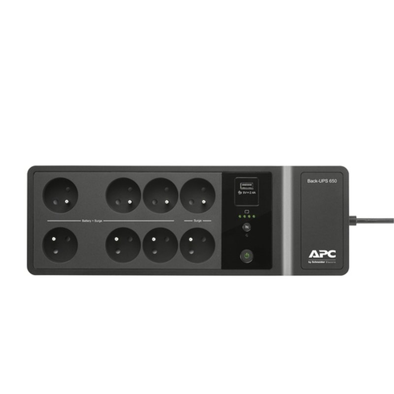 APC BE650G2-CP sistema de alimentación ininterrumpida (UPS) En espera (Fuera de línea) o Standby (Offline) 0,65 kVA 400 W - Imagen 4
