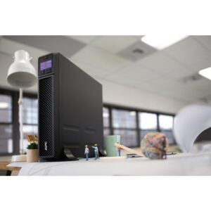 APC SRT3000XLI sistema de alimentación ininterrumpida (UPS) Doble conversión (en línea) 3 kVA 2700 W 10 salidas AC
