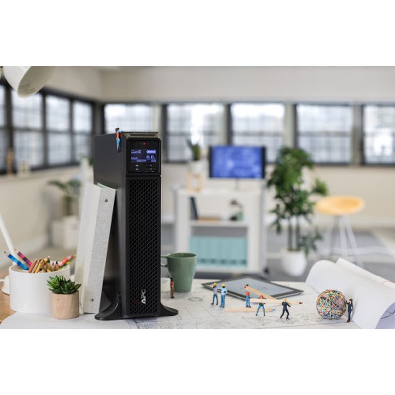 APC SRT3000XLI sistema de alimentación ininterrumpida (UPS) Doble conversión (en línea) 3 kVA 2700 W 10 salidas AC - Imagen 7