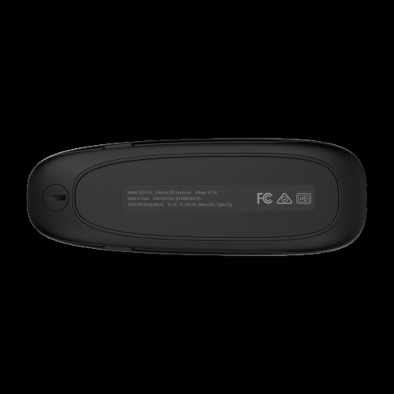 ASUS COBBLE Black (ESD-A1A/BLK) Caja externa para unidad de estado sólido (SSD) Negro M.2 - Imagen 15