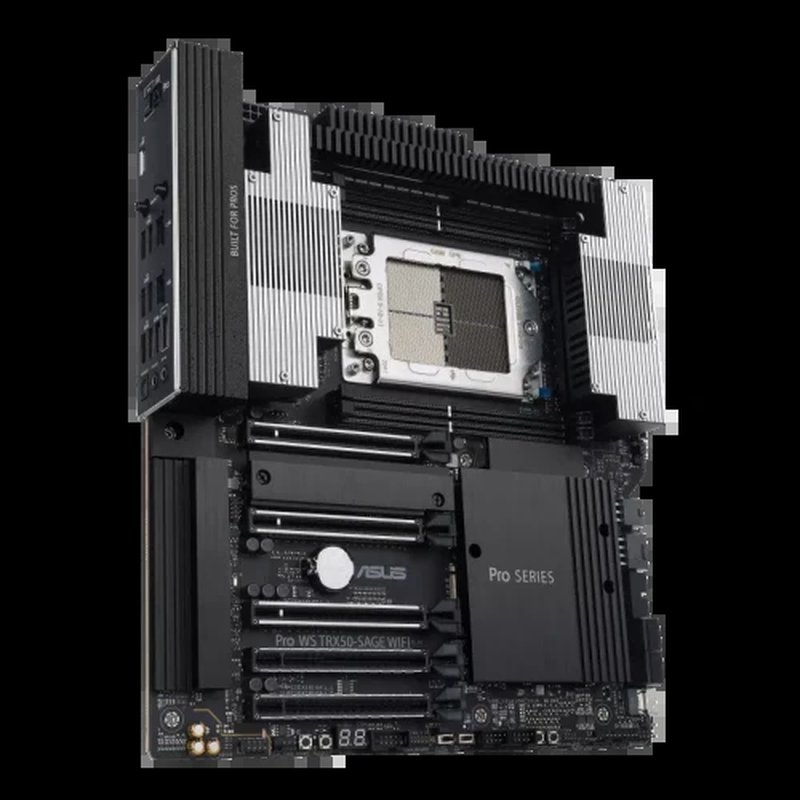ASUS Pro WS TRX50-SAGE WIFI AMD TRX50 Socket sTR5 SSI CEB ASUS Pro WS TRX50-SAGE WIFI AMD TRX50 Socket sTR5 SSI CEB - Imagen 2