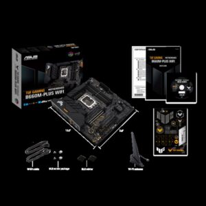 ASUS TUF GAMING B660M-PLUS WIFI Intel B660 LGA 1700 micro ATX