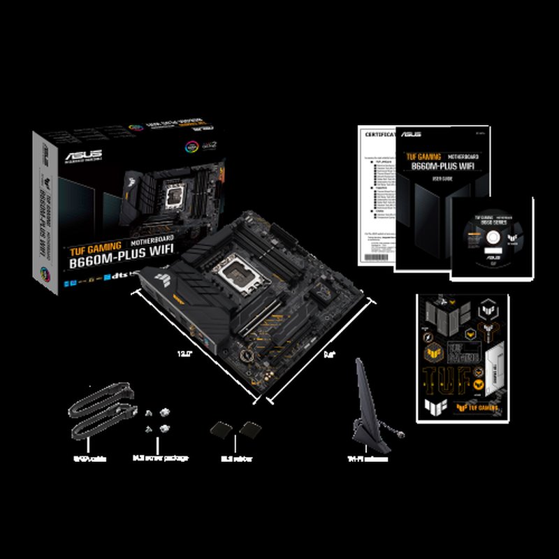 ASUS TUF GAMING B660M-PLUS WIFI Intel B660 LGA 1700 micro ATX - Imagen 6