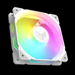 ASUS TUF GAMING TR120 ARGB 1-pack White Carcasa del ordenador Refrigerador de aire 12 cm Blanco