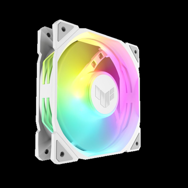 ASUS TUF GAMING TR120 ARGB REVERSE 1-pack White Carcasa del ordenador Refrigerador de aire 12 cm Blanco ASUS TUF GAMING TR120 ARGB REVERSE 1-pack White Carcasa del ordenador Refrigerador de aire 12 cm Blanco - Imagen 2