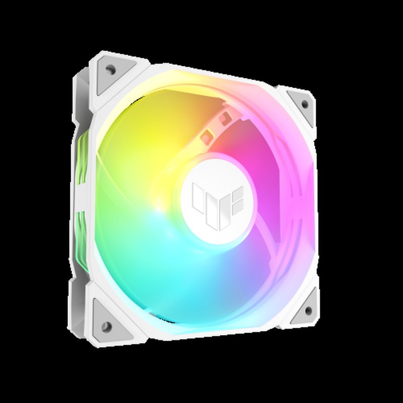 ASUS TUF GAMING TR120 ARGB REVERSE 1-pack White Carcasa del ordenador Refrigerador de aire 12 cm Blanco ASUS TUF GAMING TR120 ARGB REVERSE 1-pack White Carcasa del ordenador Refrigerador de aire 12 cm Blanco - Imagen 3