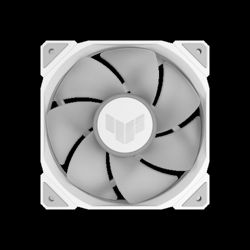 ASUS TUF GAMING TR120 ARGB REVERSE 1-pack White Carcasa del ordenador Refrigerador de aire 12 cm Blanco ASUS TUF GAMING TR120 ARGB REVERSE 1-pack White Carcasa del ordenador Refrigerador de aire 12 cm Blanco - Imagen 5