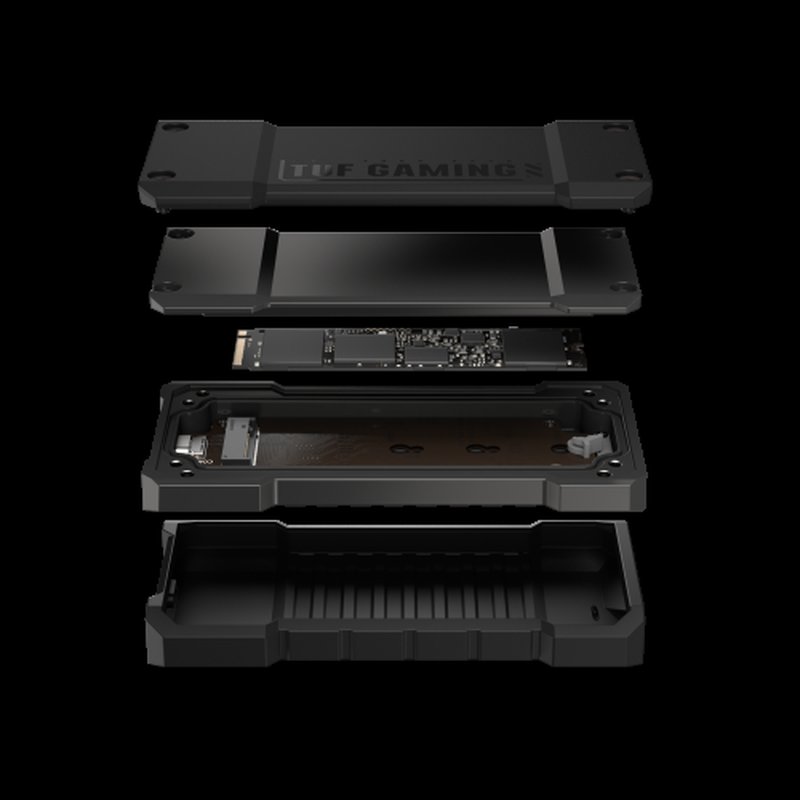 ASUS TUF Gaming A2 Caja externa para unidad de estado sólido (SSD) Negro M.2 - Imagen 16