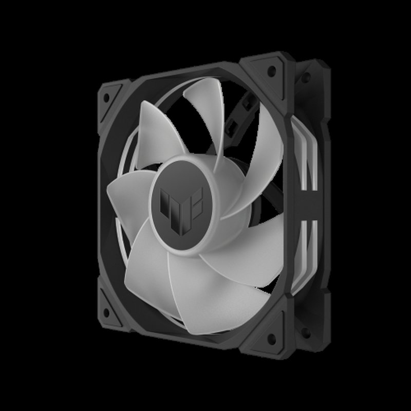 ASUS TUF Gaming TR120 ARGB Reverse Fan - Single Pack Carcasa del ordenador Ventilador 12 cm Negro - Imagen 6