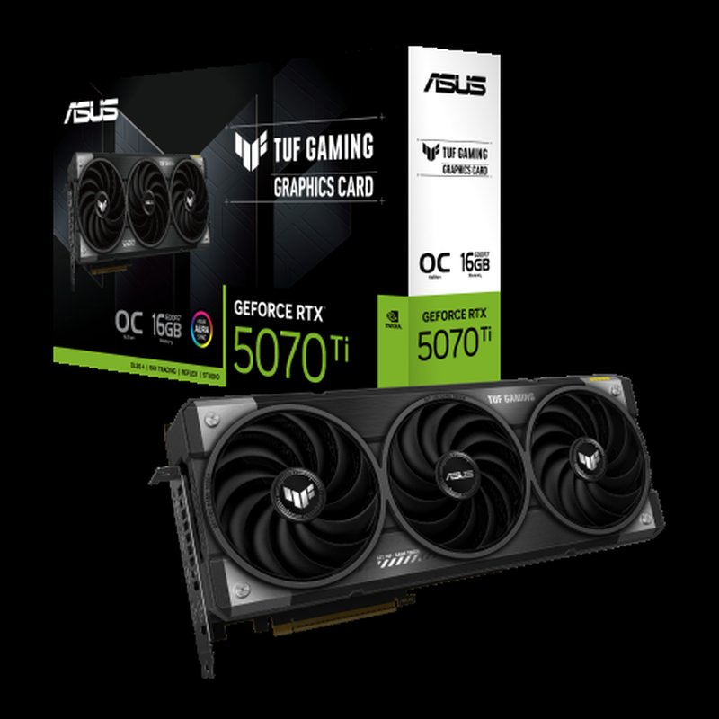 ASUS TUF Gaming TUF-RTX5070TI-O16G-GAMING NVIDIA GeForce RTX 5070 Ti 16 GB GDDR7 - Imagen 11