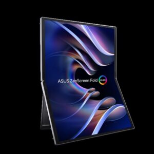 ASUS ZenScreen Fold OLED MQ17QH pantalla para PC 43,9 cm (17.3") 2560 x 1920 Pixeles Quad HD Plata