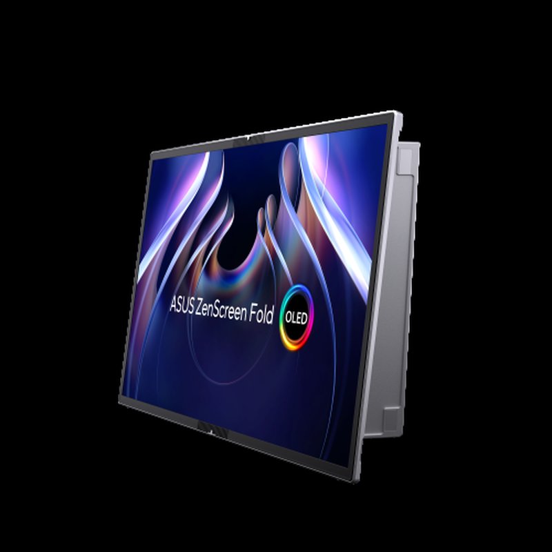 ASUS ZenScreen Fold OLED MQ17QH pantalla para PC 43,9 cm (17.3") 2560 x 1920 Pixeles Quad HD Plata - Imagen 11
