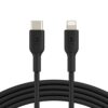 Belkin CAA003BT1MBK cable de conector Lightning 1 m Negro Belkin CAA003BT1MBK cable de conector Lightning 1 m Negro