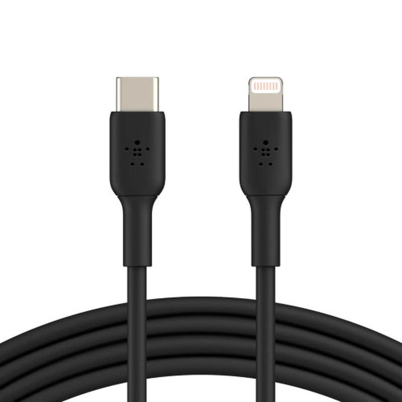 Belkin CAA003BT1MBK cable de conector Lightning 1 m Negro Belkin CAA003BT1MBK cable de conector Lightning 1 m Negro