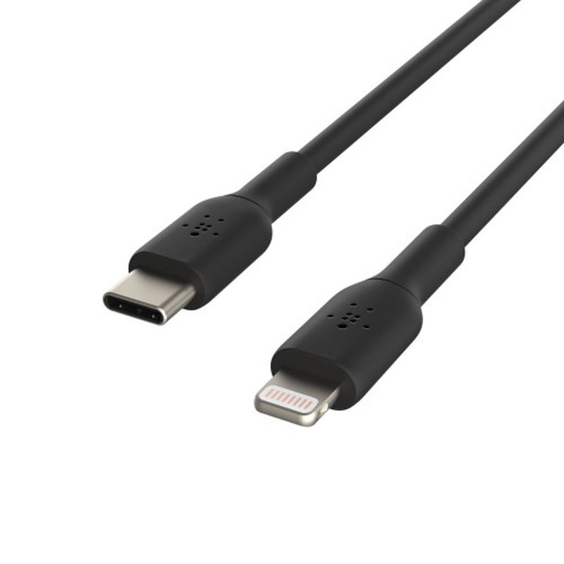 Belkin CAA003BT1MBK cable de conector Lightning 1 m Negro Belkin CAA003BT1MBK cable de conector Lightning 1 m Negro - Imagen 2