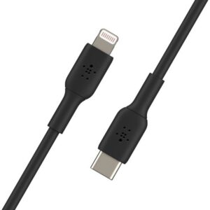 Belkin CAA003BT1MBK cable de conector Lightning 1 m Negro Belkin CAA003BT1MBK cable de conector Lightning 1 m Negro