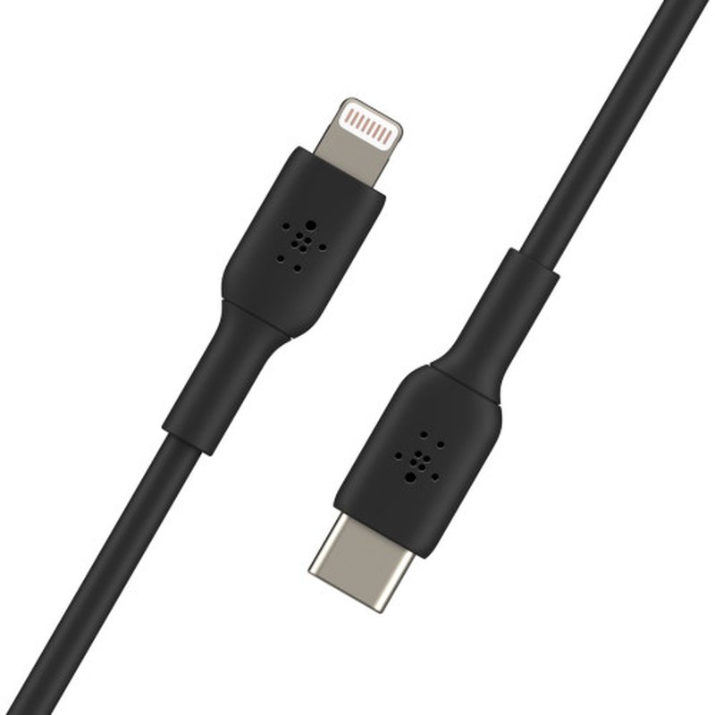 Belkin CAA003BT1MBK cable de conector Lightning 1 m Negro Belkin CAA003BT1MBK cable de conector Lightning 1 m Negro - Imagen 3