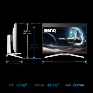 BenQ EX321UX pantalla para PC 80 cm (31.5") 3840 x 2160 Pixeles 4K Ultra HD LED Blanco