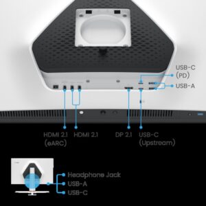 BenQ EX321UX pantalla para PC 80 cm (31.5") 3840 x 2160 Pixeles 4K Ultra HD LED Blanco