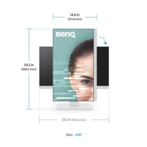 BenQ GW2786TC pantalla para PC 68,6 cm (27") 1920 x 1080 Pixeles Full HD Blanco