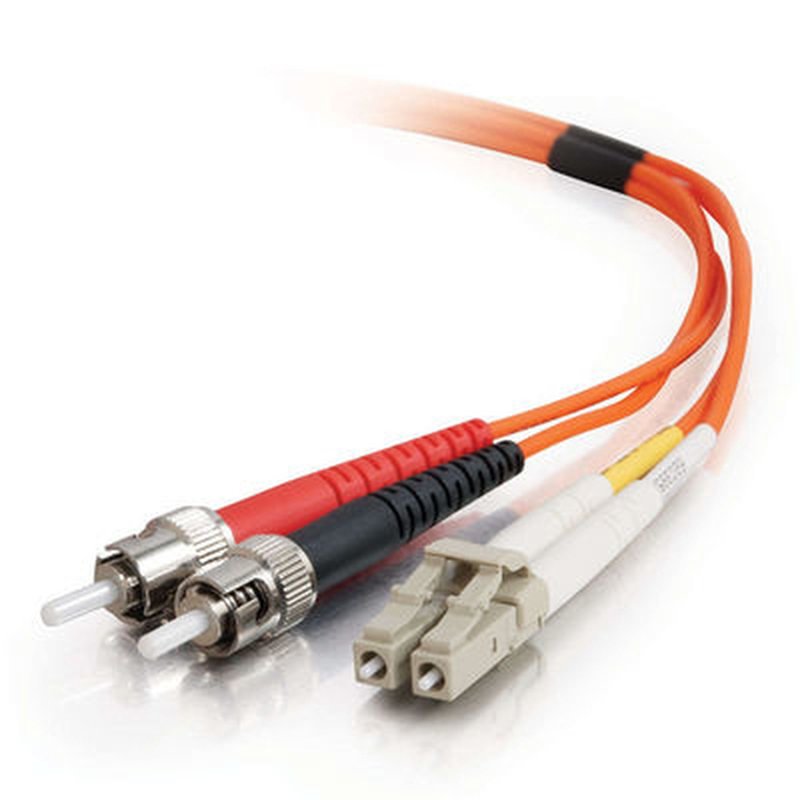 C2G 85497 cable de fibra optica 10 m LC ST OFNR Naranja