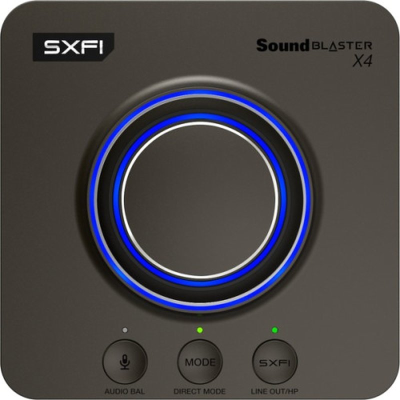 CREATIVE SOUND BLASTER X4 DAC SUPER X-FI 7.1 USB - Imagen 3