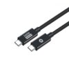 Conceptronic ETTA04B20 cable USB USB4 Gen 3x2 2 m USB C Negro Conceptronic ETTA04B20 cable USB USB4 Gen 3x2 2 m USB C Negro