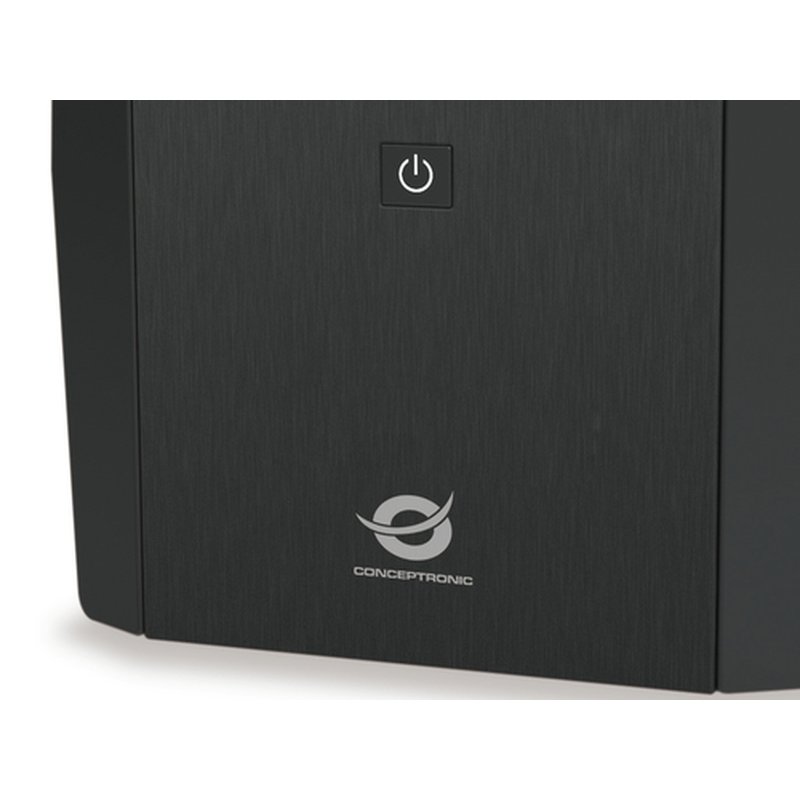 Conceptronic ZEUS03EM sistema de alimentación ininterrumpida (UPS) Línea interactiva 1,2 kVA 720 W 5 salidas AC - Imagen 6