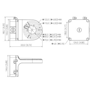 Dahua Technology DH-PFB206W cámaras de seguridad y montaje para vivienda Monte