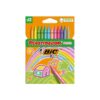 ESTUCHE 12 CERAS DE COLORES PASTEL PLASTIDECOR PASTEL BIC 9339613