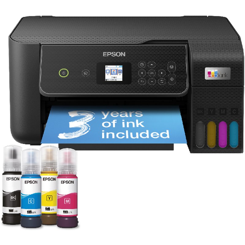Epson EcoTank ET-2870 Inyección de tinta A4 5760 x 1440 DPI 33 ppm Wifi