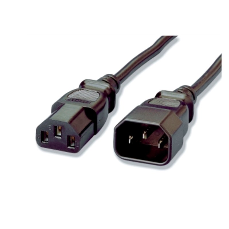 Equip 112100 cable de transmisión Negro 1,8 m C13 acoplador C14 acoplador
