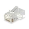 Equip 121144 conector RJ45 Transparente Equip 121144 conector RJ45 Transparente