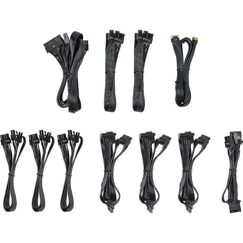 FUENTE ALIMENTACION ASROCK SL-650G,PSU,650W,80 PLUS GOLD,135MM,MODULAR,PCI-E 5.1 (12+4pin)x1,PCI-E (6+2 pin)x3,SATA (5 pin)x9 - Imagen 5