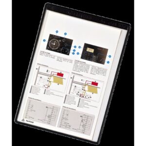 Alternative view of FUNDA MAGNETICA TARIFOLD PVC DIN