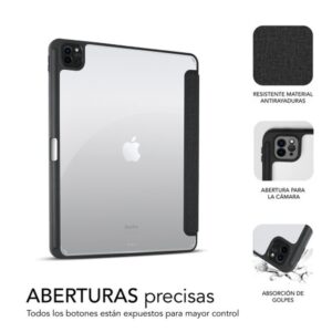 FUNDA TABLET SUBBLIM SHOCK CASE IPAD PRO CLEAR 11" (2¬ 3¬ 4¬ GEN) FUNDA TABLET SUBBLIM SHOCK CASE IPAD PRO CLEAR 11" (2¬ 3¬ 4¬ GEN)