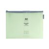 GRAFOPLAS Bolsa Zipper Eva mate A4 mint soft
