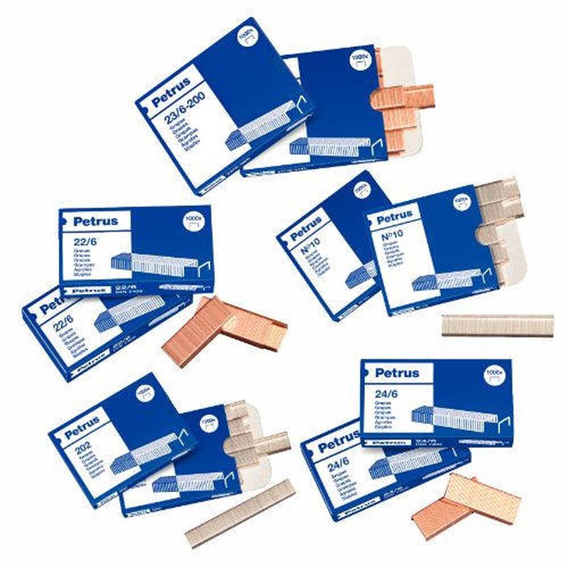 GRAPAS PETRUS N 22/6 GALVANIZA GRAPAS PETRUS N 22/6 GALVANIZA