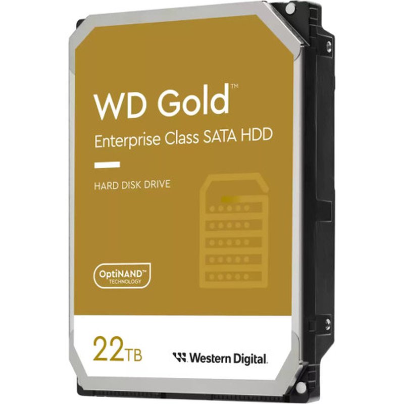 HDD Gold 22TB SATA 512MB 3.5" HDD Gold 22TB SATA 512MB 3.5"