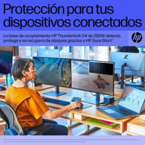 HP Base de acoplamiento Thunderbolt G4 280 W con cable combo