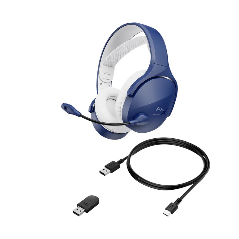 HyperX Cloud Jet: auriculares gaming inalámbricos (azul claro) HyperX Cloud Jet: auriculares gaming inalámbricos (azul claro) - Imagen 6