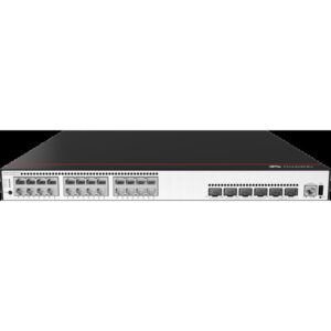 Huawei S5735-S24P4XE-V2 Gigabit Ethernet (10/100/1000) Energía sobre Ethernet (PoE) 1U Negro, Metálico