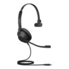 Jabra Evolve2 30 SE USB C/A MS Mono Auriculares Alámbrico De mano Oficina/Centro de llamadas USB Type-C / USB Type-A Negro