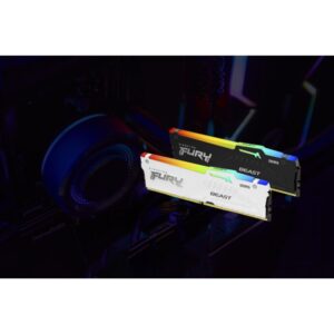 Kingston Technology FURY Beast RGB módulo de memoria 16 GB 1 x 16 GB DDR5 ECC Kingston Technology FURY Beast RGB módulo de memoria 16 GB 1 x 16 GB DDR5 ECC