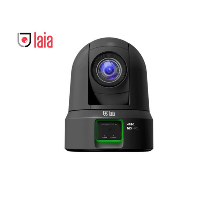 LAIA (PRC-425NB) BROADCASTER PRO 25X NDI 3G (BLACK) - CÁMARA PTZ, SENSOR SONY CMOS 1/1,8", 4KP60, LENTE CON ZOOM ÓPTICO 25X. USB 3.0, HDMI, SDI, LAN Y LICENCIA NDI. IA CON AUTOSEGUIMIENTO. TALLY. COLOR NEGRO. 3 AÑOS DE GARANTÍA PRIME SUPPORT CON REEM LAIA (PRC-425NB) BROADCASTER PRO 25X NDI 3G (BLACK) - CÁMARA PTZ, SENSOR SONY CMOS 1/1,8", 4KP60, LENTE CON ZOOM ÓPTICO 25X. USB 3.0, HDMI, SDI, LAN Y LICENCIA NDI. IA CON AUTOSEGUIMIENTO. TALLY. COLOR NEGRO. 3 AÑOS DE GARANTÍA PRIME SUPPORT CON REEM