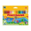 LAPICES CERA PLASTIDECOR CAJA 24 LAPICES CERA PLASTIDECOR CAJA 24
