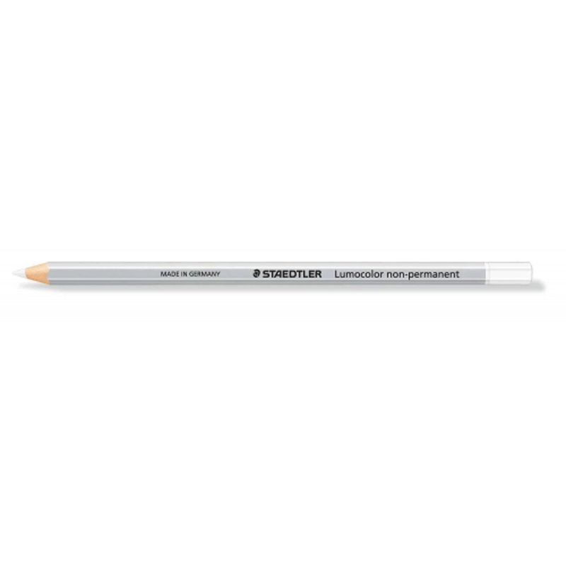 LAPIZ LUMOCOLOR NON-PERMANENT OMNIGRAPH BLANCO STAEDTLER 108-0